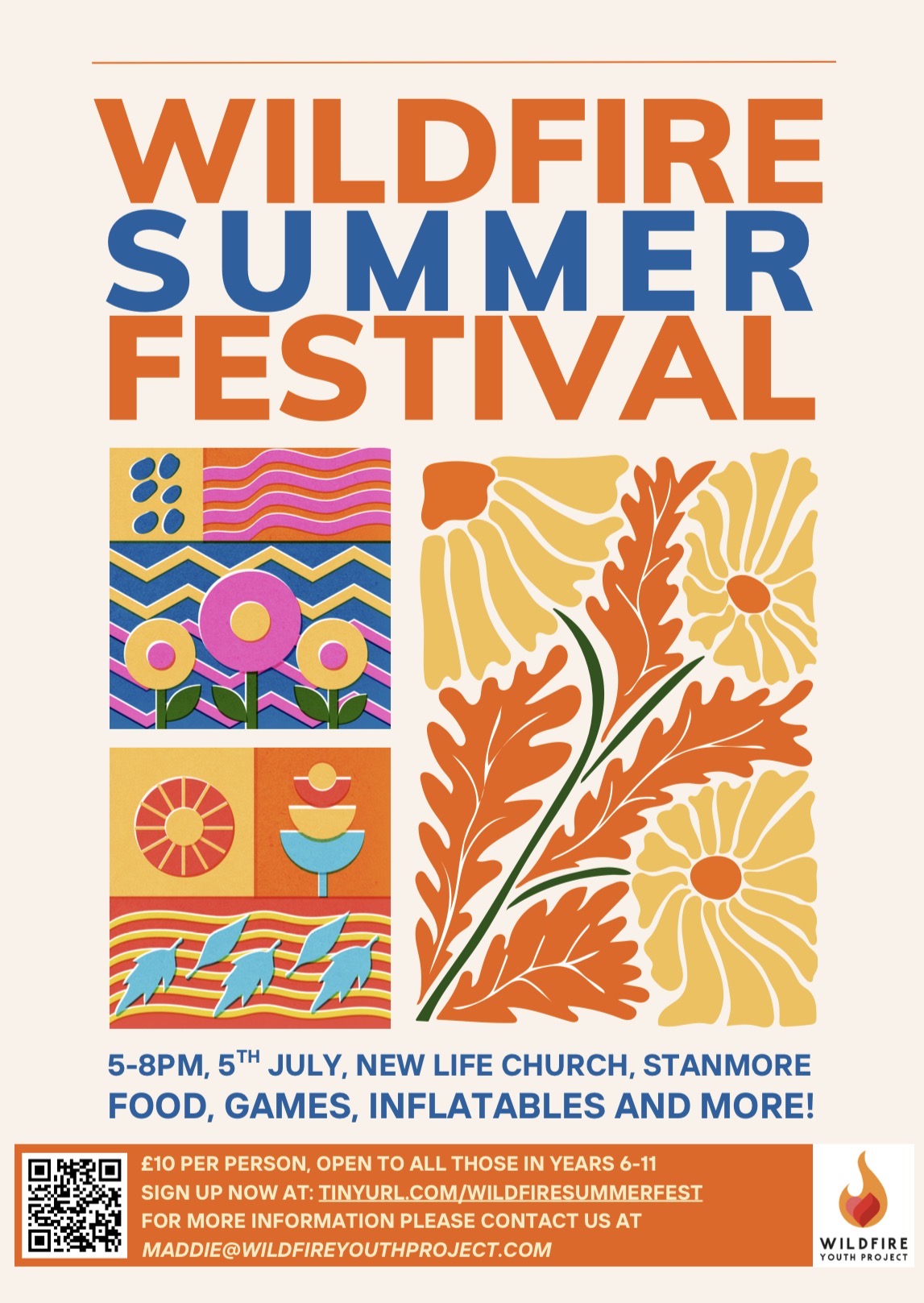 Screenshot Wildfire Summer Festival Poster